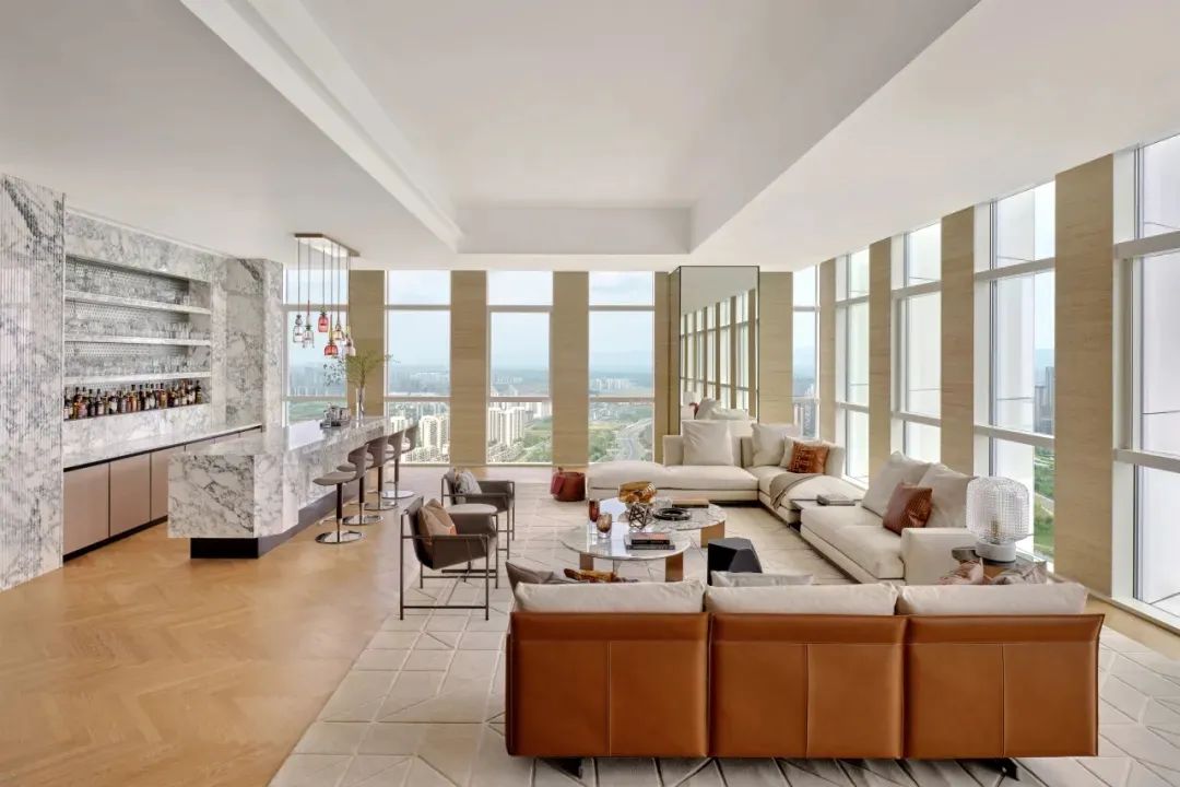 【大师新作】SCDA曾仕乾  成都地标豪宅「LA CADIERE天际」650 SKY HOME ，在云端探索奢华的尺度!-22