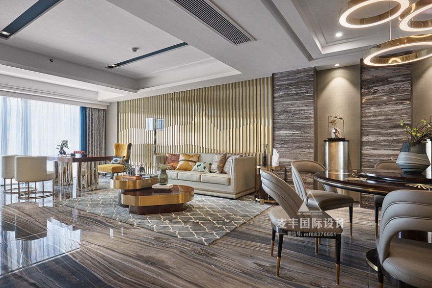 杭州嘉润公馆东方风韵住宅 | 陶幼的简约大气之作-32