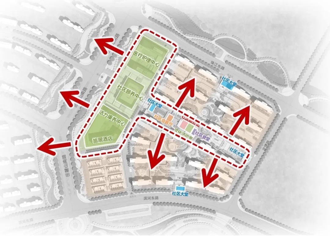 新作|绿野栖居一生之城：新疆可克达拉天鹅湖康养综合体项目-63