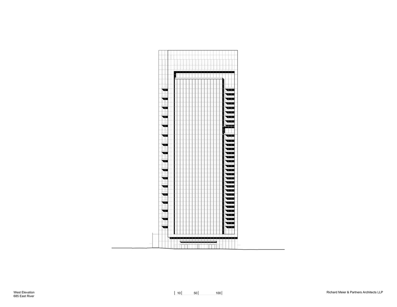 Richard Meier 黑色杰作 | Milestone Black 公寓楼设计-39