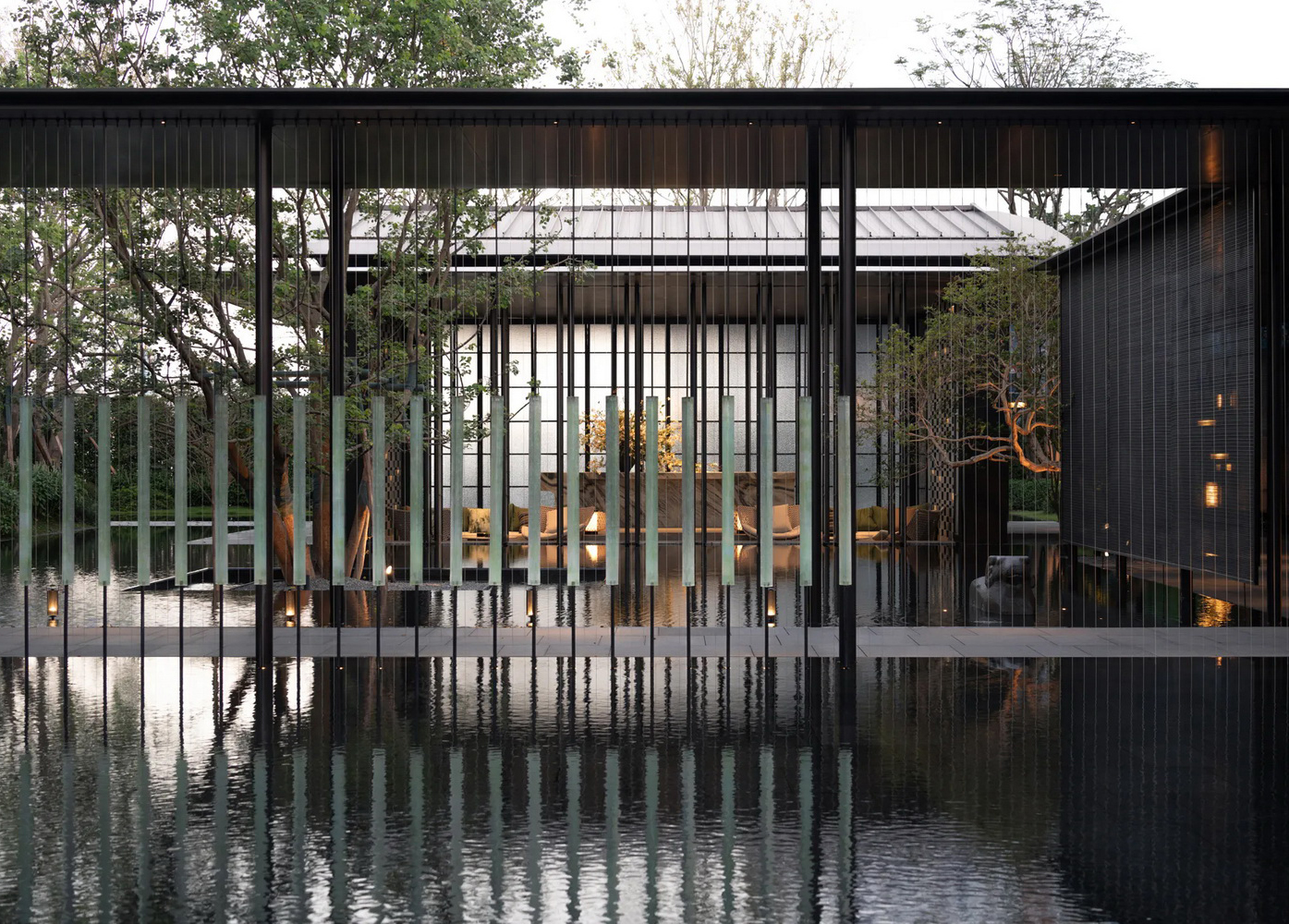 佛山顺德华润澐璟鹭鸟天堂示范区景观SU模型-5