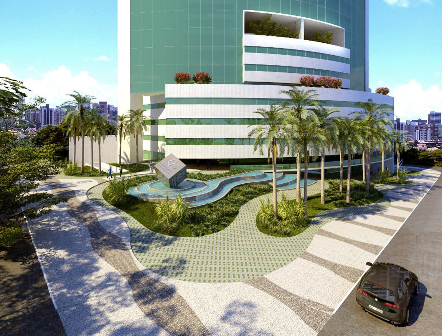 绿色环保的巴西商业大厦-1