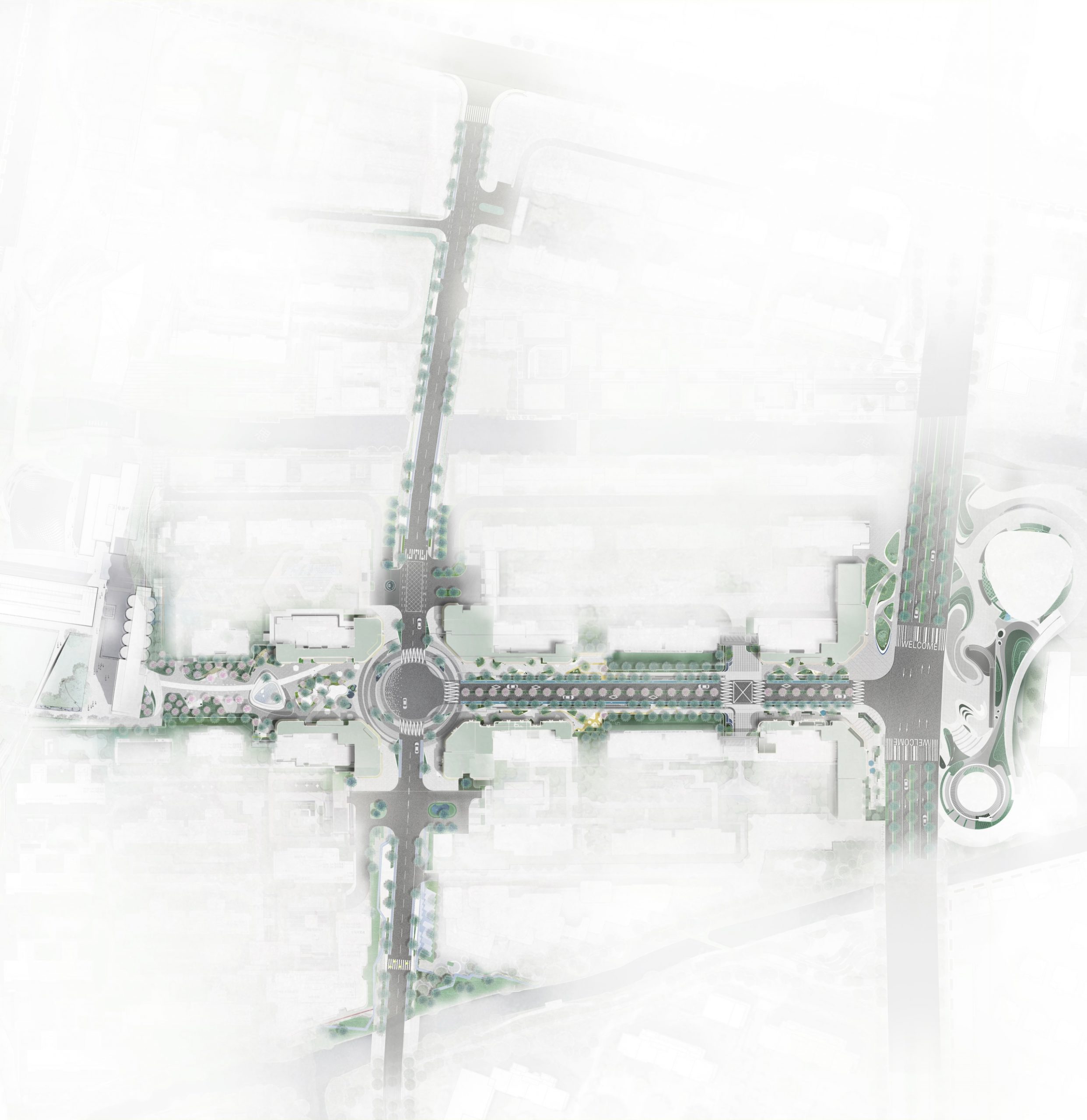 万科嘉兴渔里未来社区·登云路街区丨中国嘉兴丨广亩景观-30