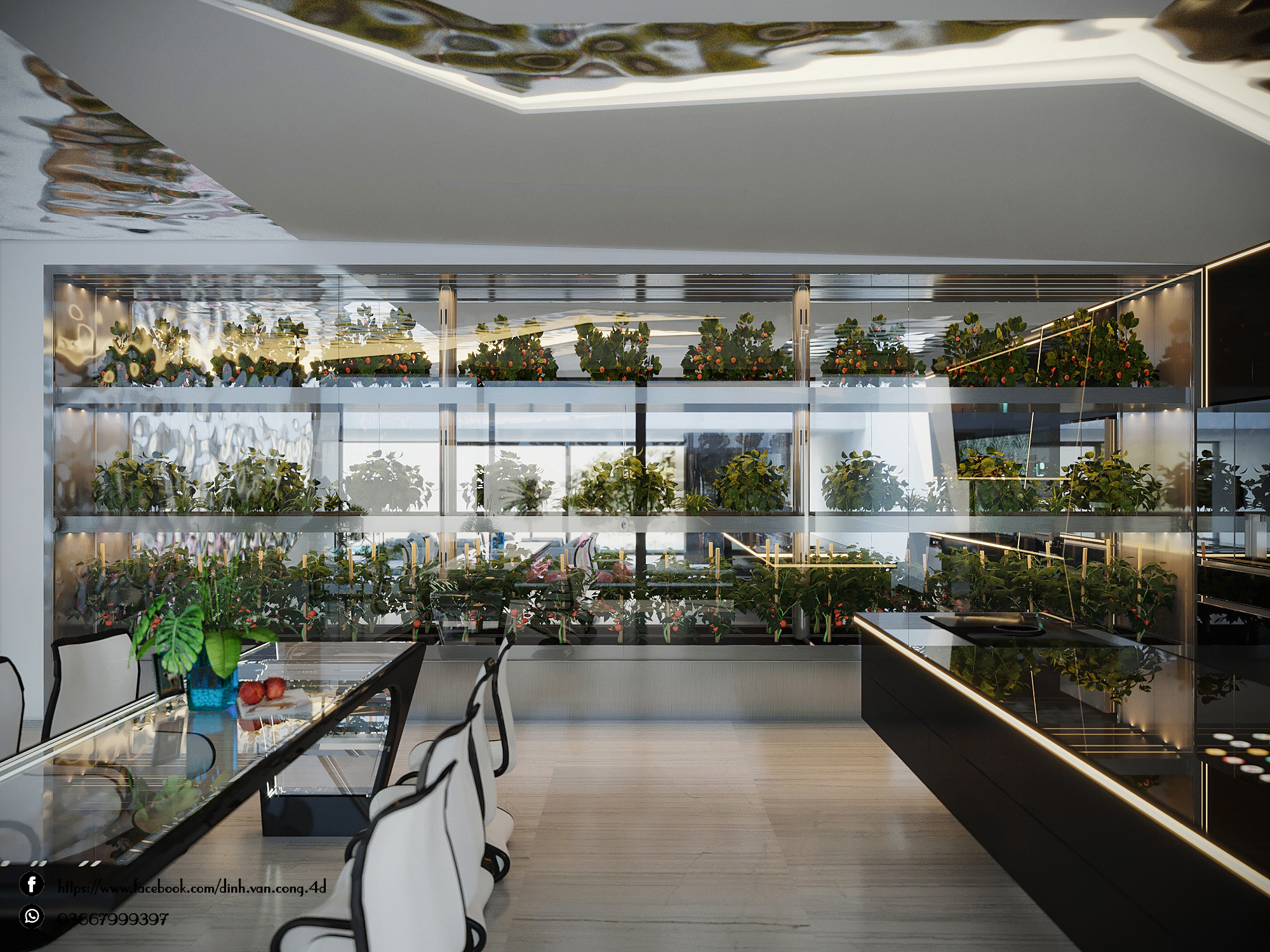 现代与未来主义厨房-2