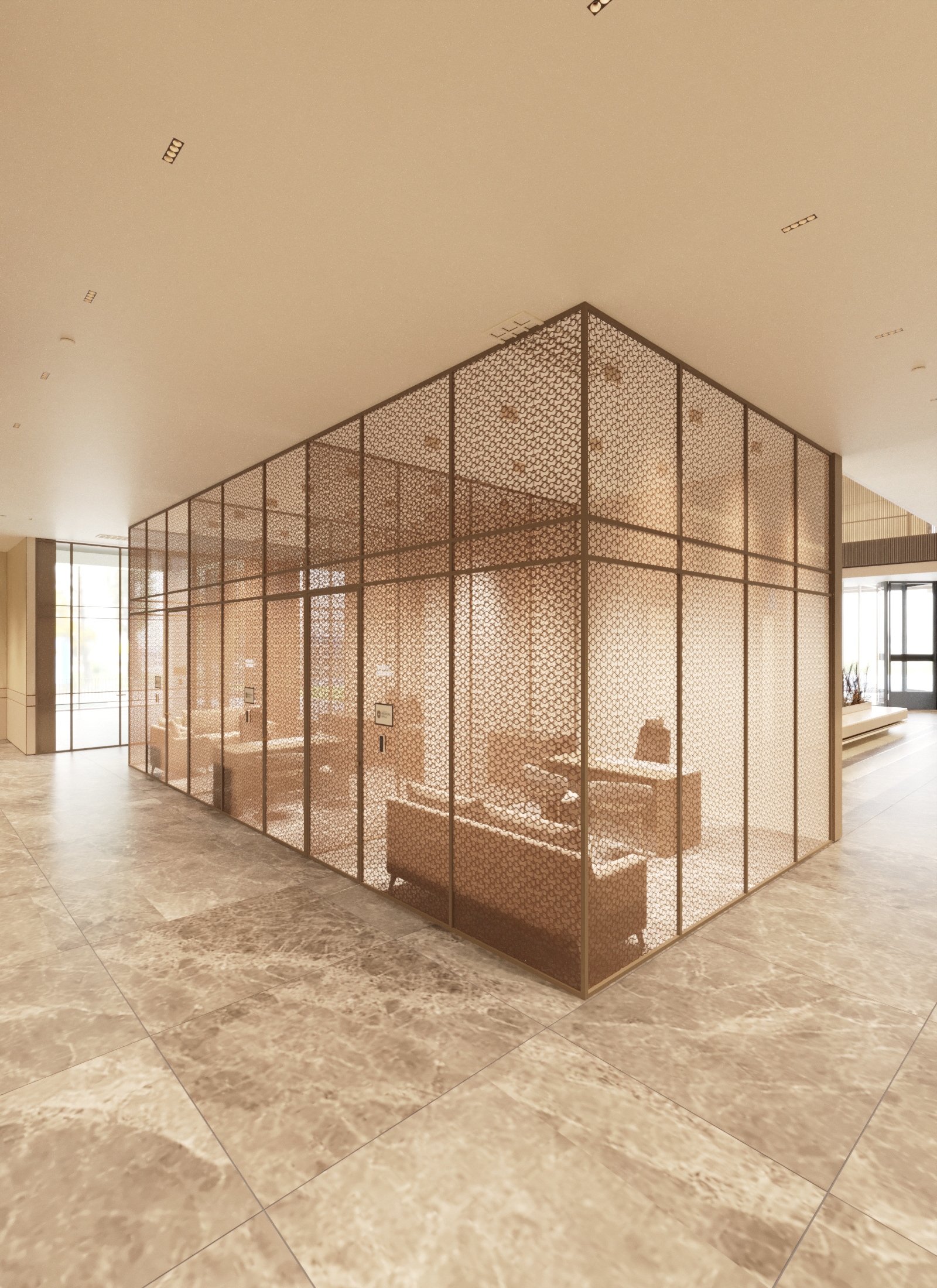 医疗购物中心 中庭丨MOV Architecture-12