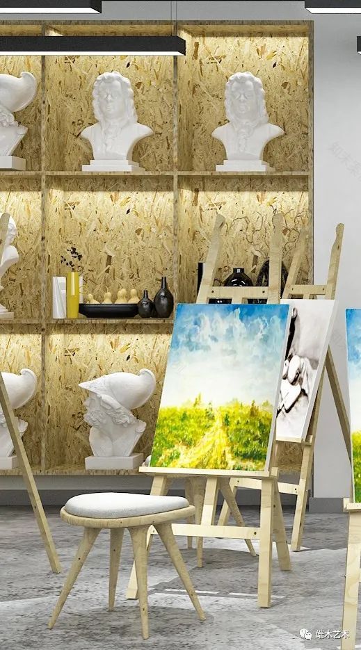 丹青坊 | 现代校区设计,温暖童年的艺术空间-47