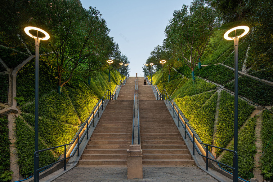 华南理工大学(五山校区)百步梯两侧边坡修缮加固工程,广州 / 华南理工大学建筑设计研究院有限公司,环境艺术设计一所-42