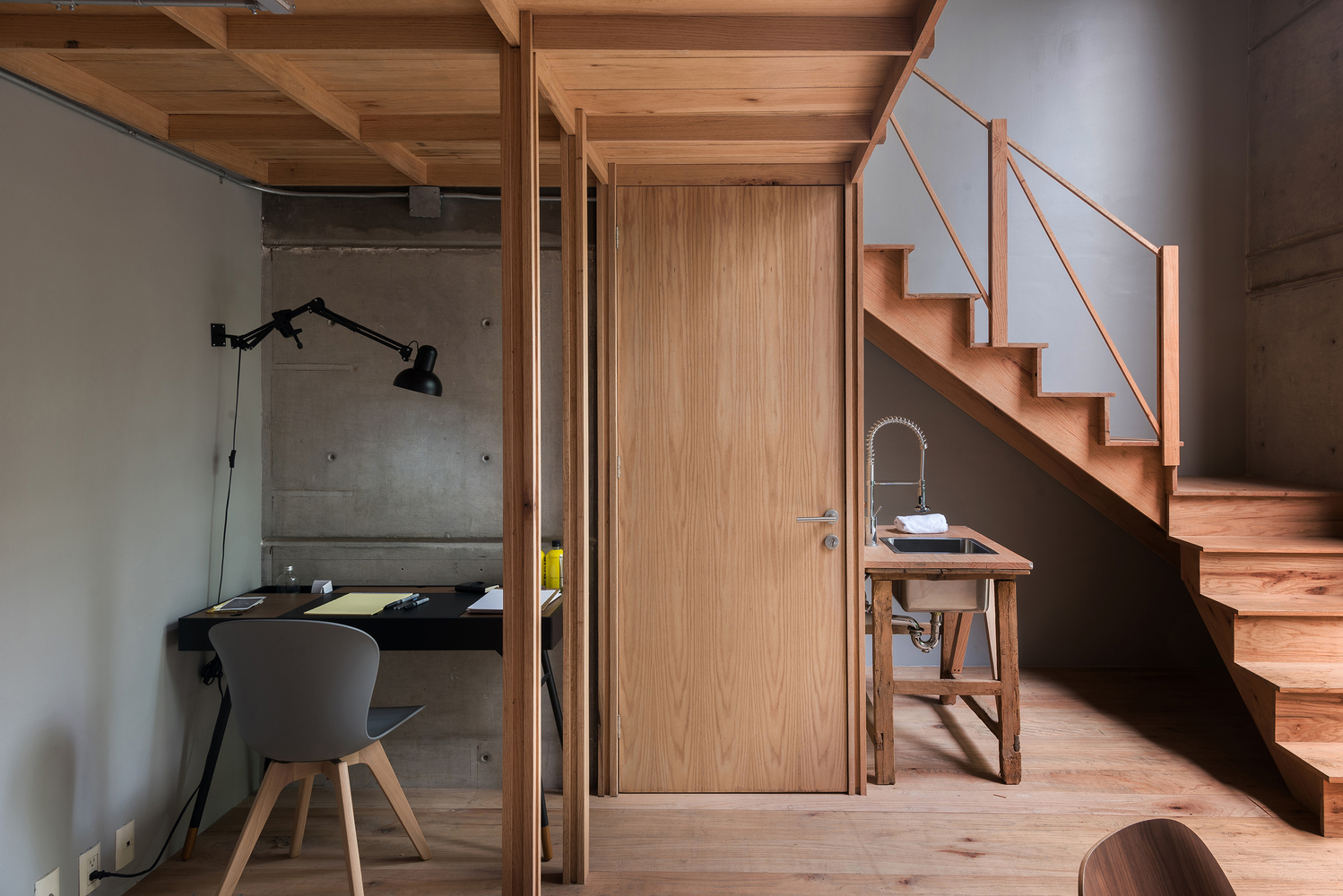 空间假肢 | 激活公寓潜力的木结构脚手架-25