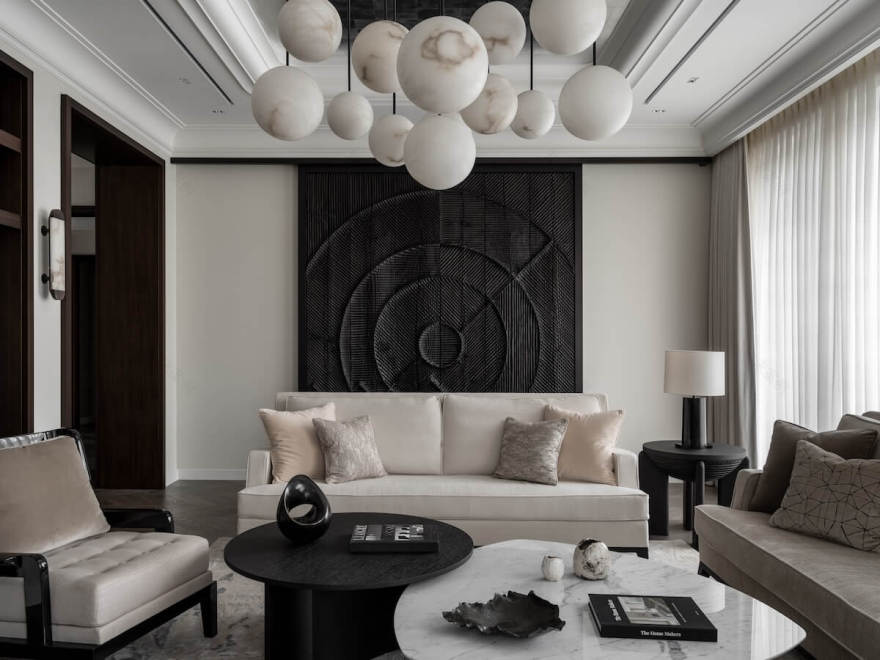 豪华太空主题公寓设计丨俄罗斯莫斯科丨Sergeeva Irina & Alimbekova Olga-12