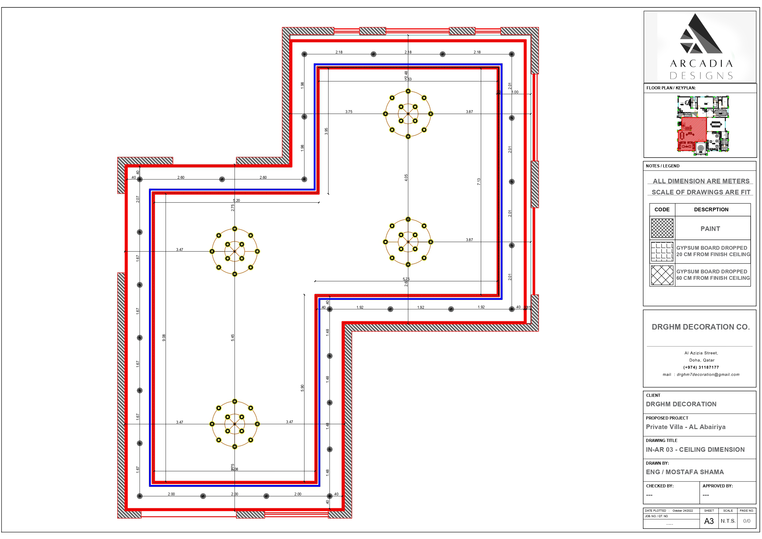 Working Drawings - Qatar Palace-2