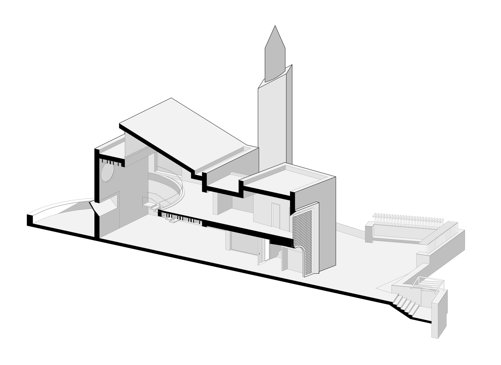 哈德罗维察清真寺丨波德戈里察丨ARHINGinženjering-48
