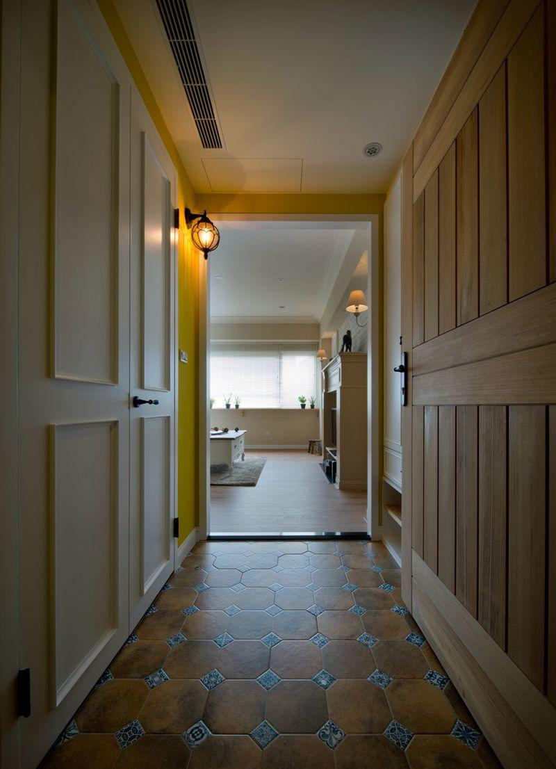 北部旧屋翻新，美式乡村风七大缤纷空间-61