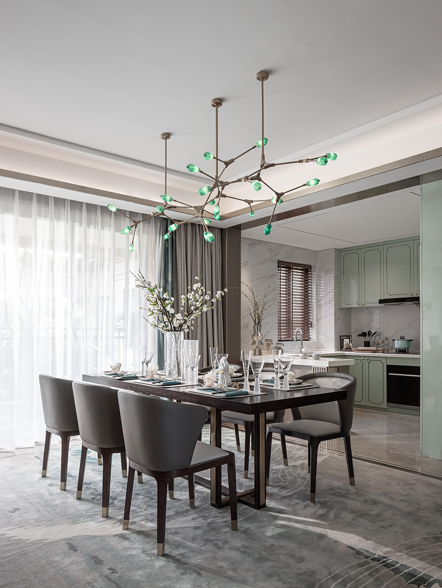 蓝光·雍锦湾中式雅奢样板房，演绎现代东方美学-27