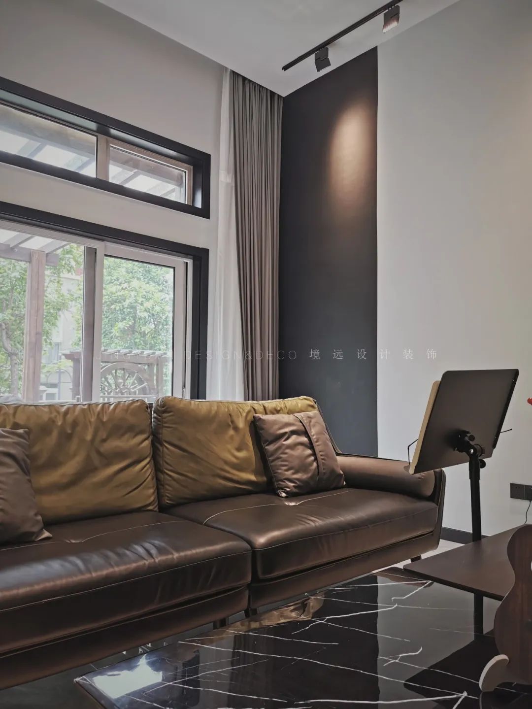 200㎡现代简约黑白灰,无主灯设计演绎个性空间高质感-17