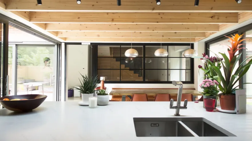 英国 Didsbury 砖石墙隐藏的土陶别墅丨英国曼彻斯特丨Annabelle Tugby Architects-9