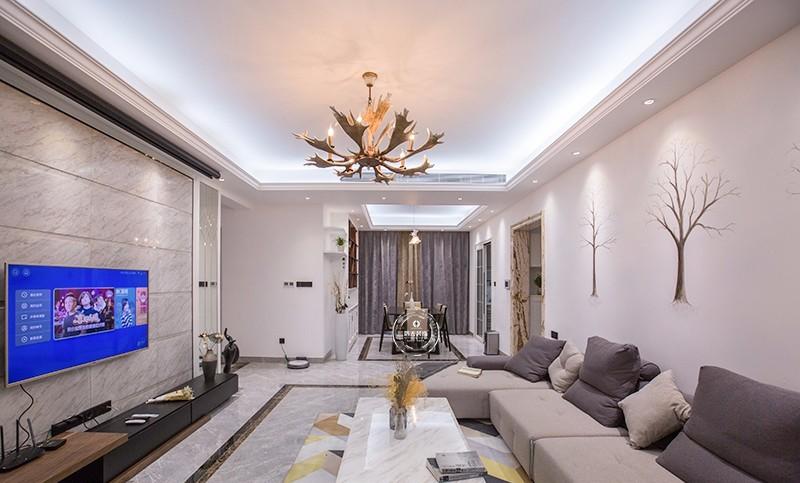 现代轻奢,打造 170 平不将就的生活空间-1