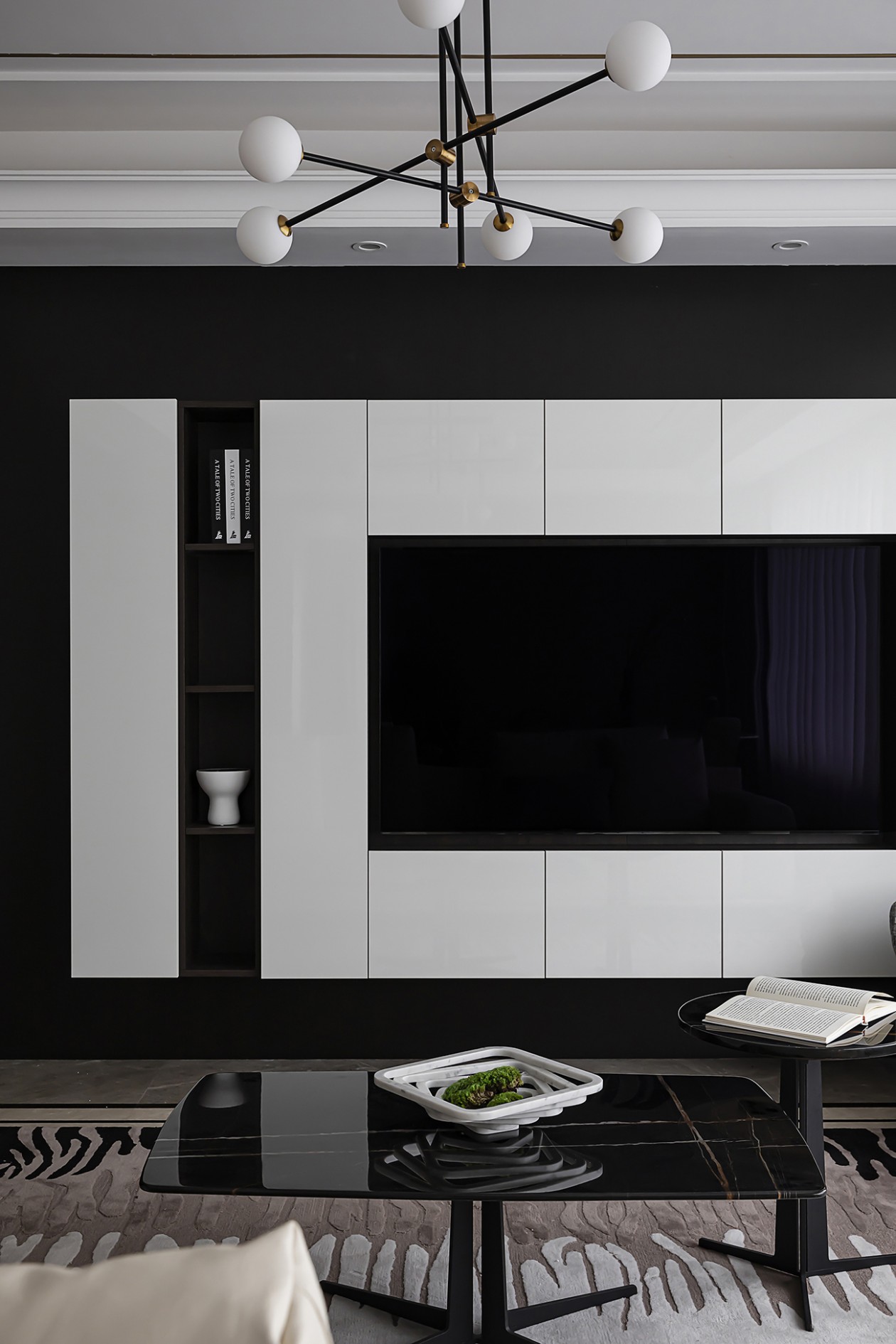 奥体精装修,颠覆空间感觉收纳隐形门呈现精致简约风-5