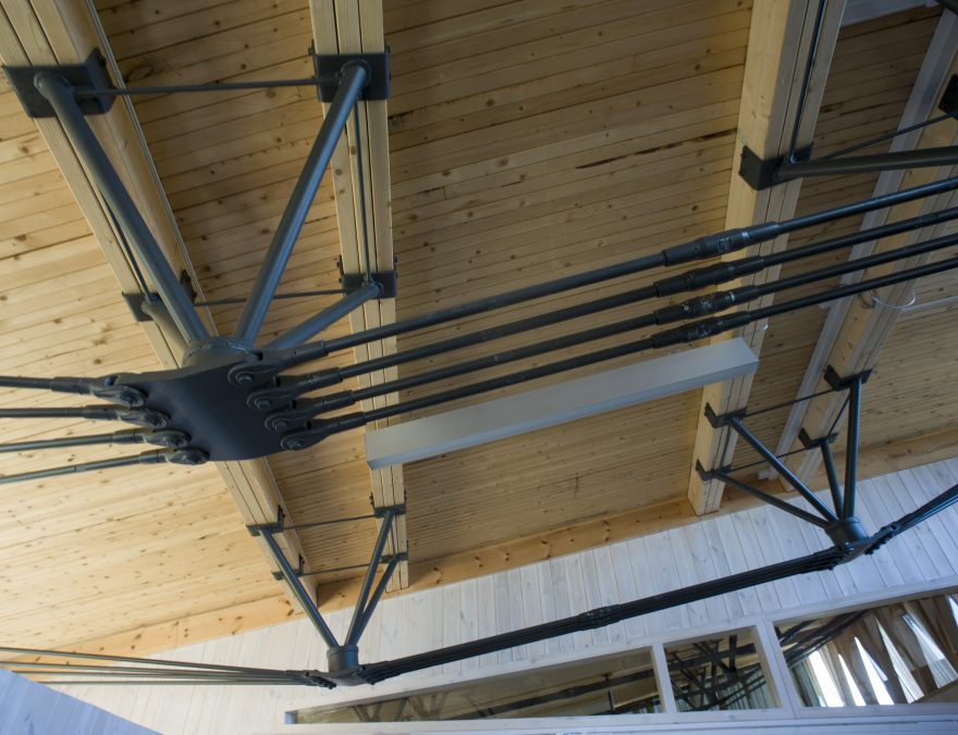 融入自然的北欧风情——Tromsø Wilderness Center-15