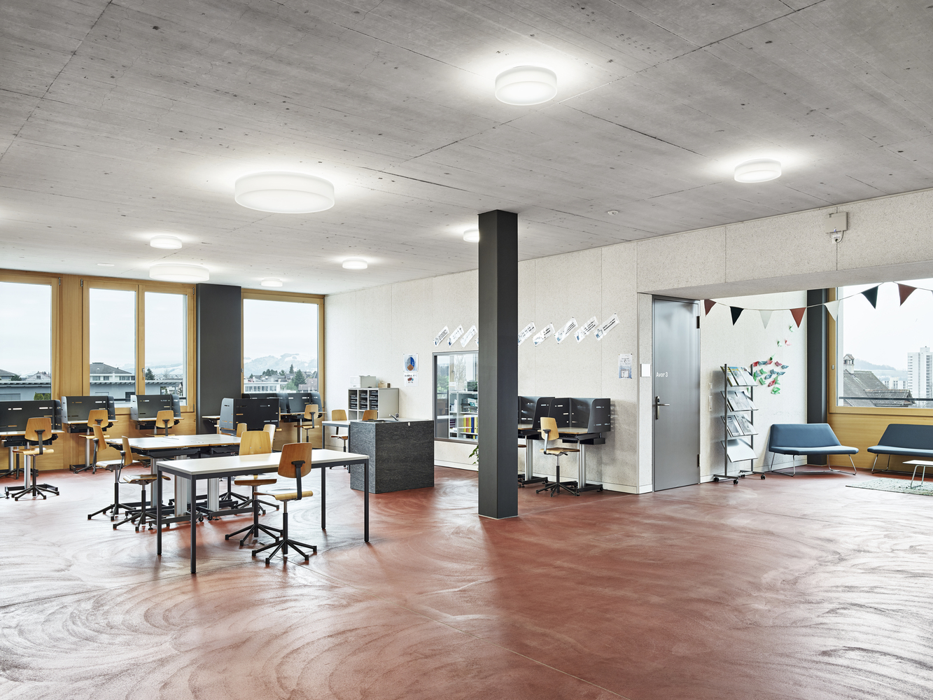 瑞士罗滕堡中学体育大楼-24