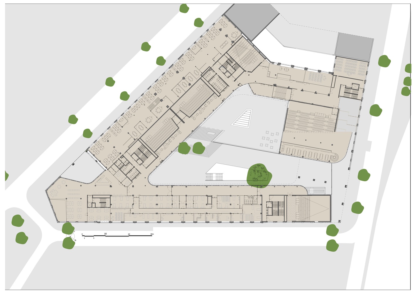 比利时 Karel de Grote Hogeschool Campus Zuid 学院建筑-41