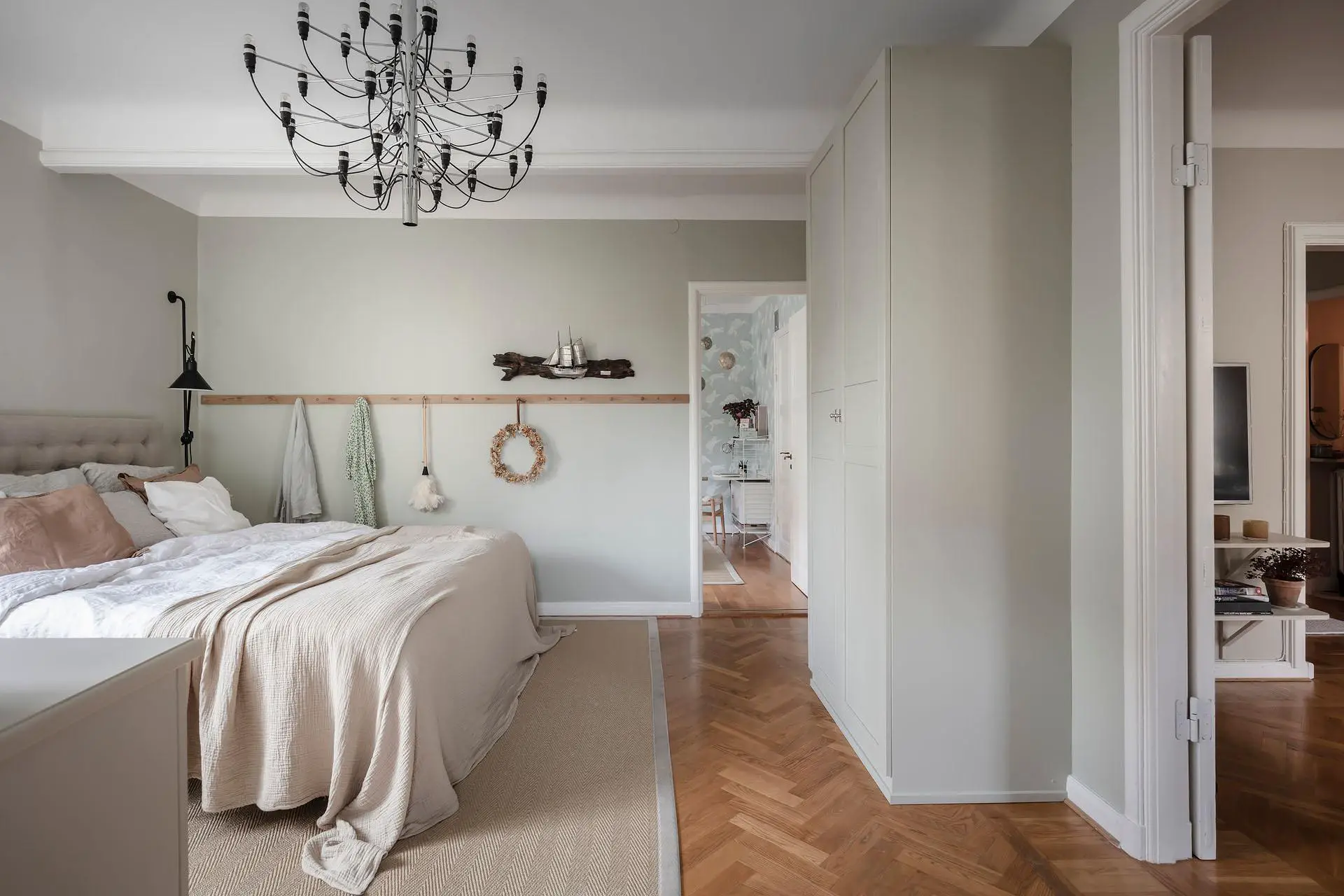 瑞典 90m2 公寓,乡村与斯堪的纳维亚风格完美融合-13