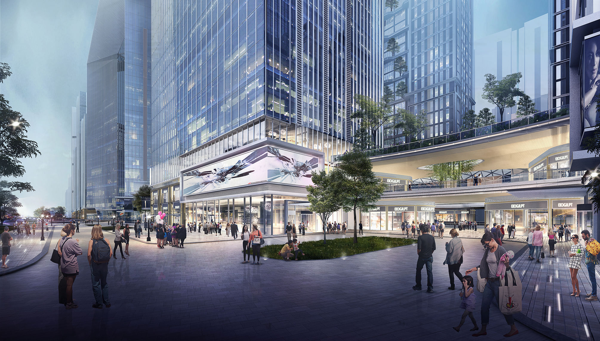 天山世界之门27和28地块丨中国石家庄丨Aedas-44