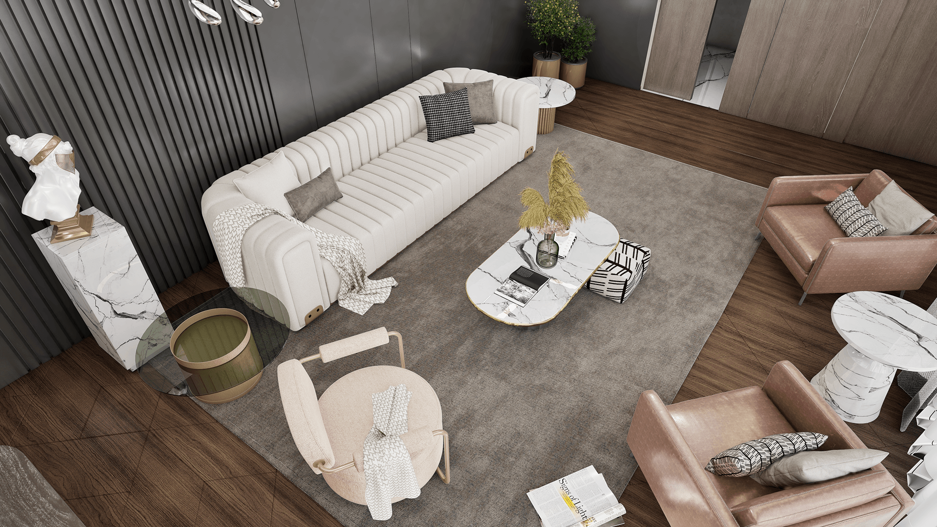 Cinematic Animation Office Room UE5.6-20