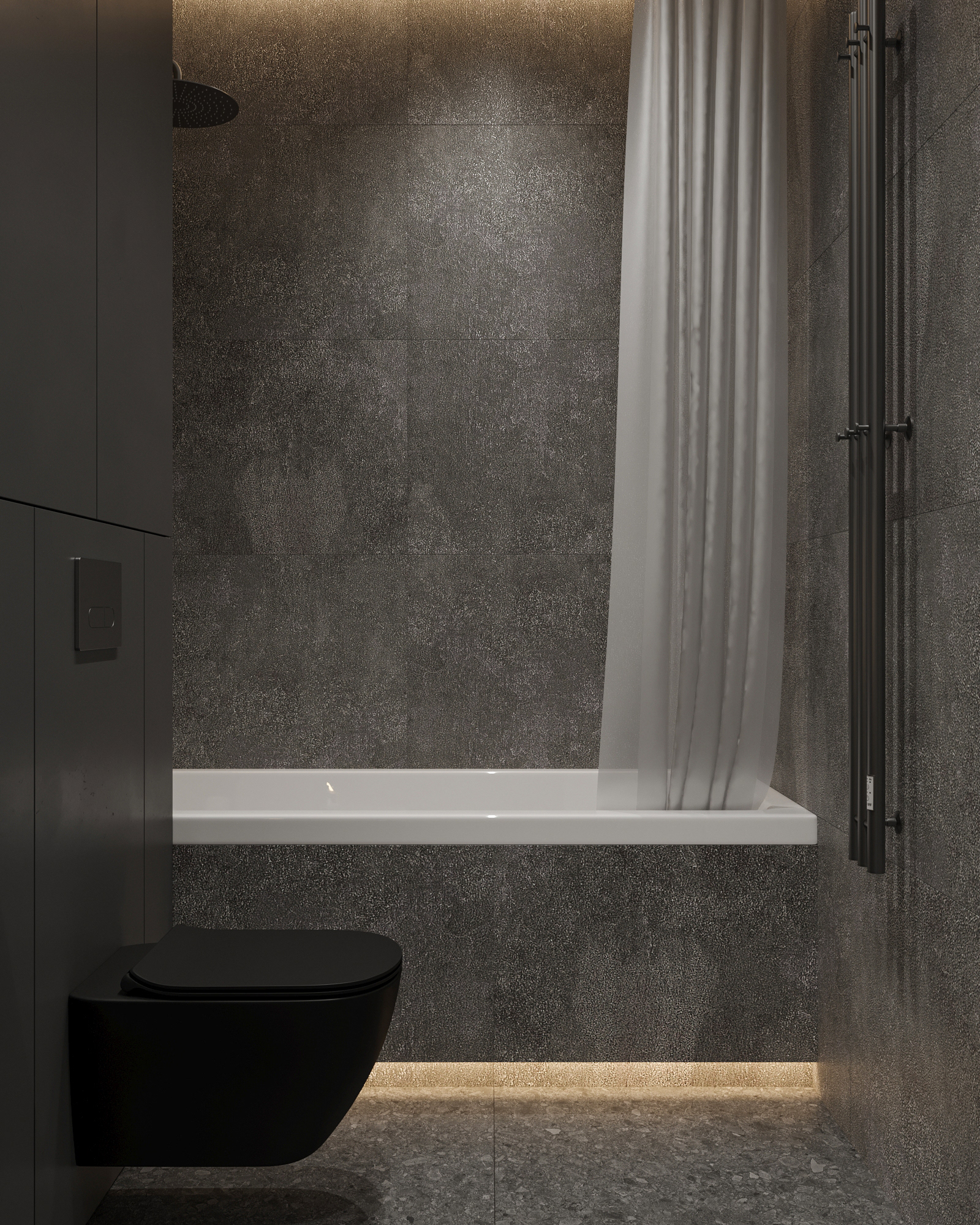 ЖК "Символ" 住宅卫生间设计-5