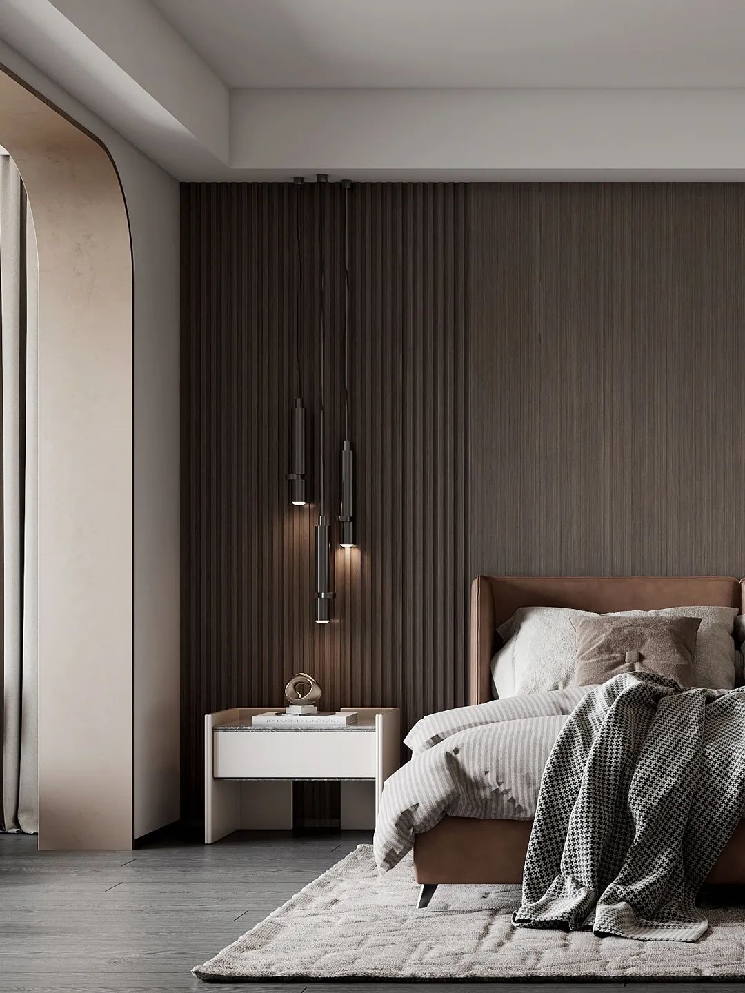 意式极简艺术生活融合设计丨中国长沙丨周笙笙建筑装饰设计-34