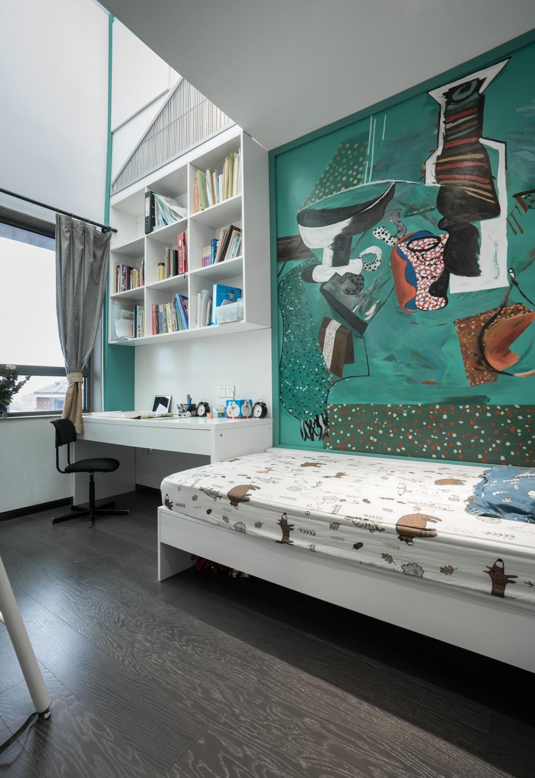 140m²跃层变形记 · 三层别墅的神秘比例设计-55