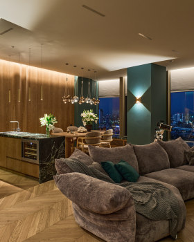 现代装饰艺术风格公寓设计丨RIM.VIII studio（Grigory Zaslavsky等）