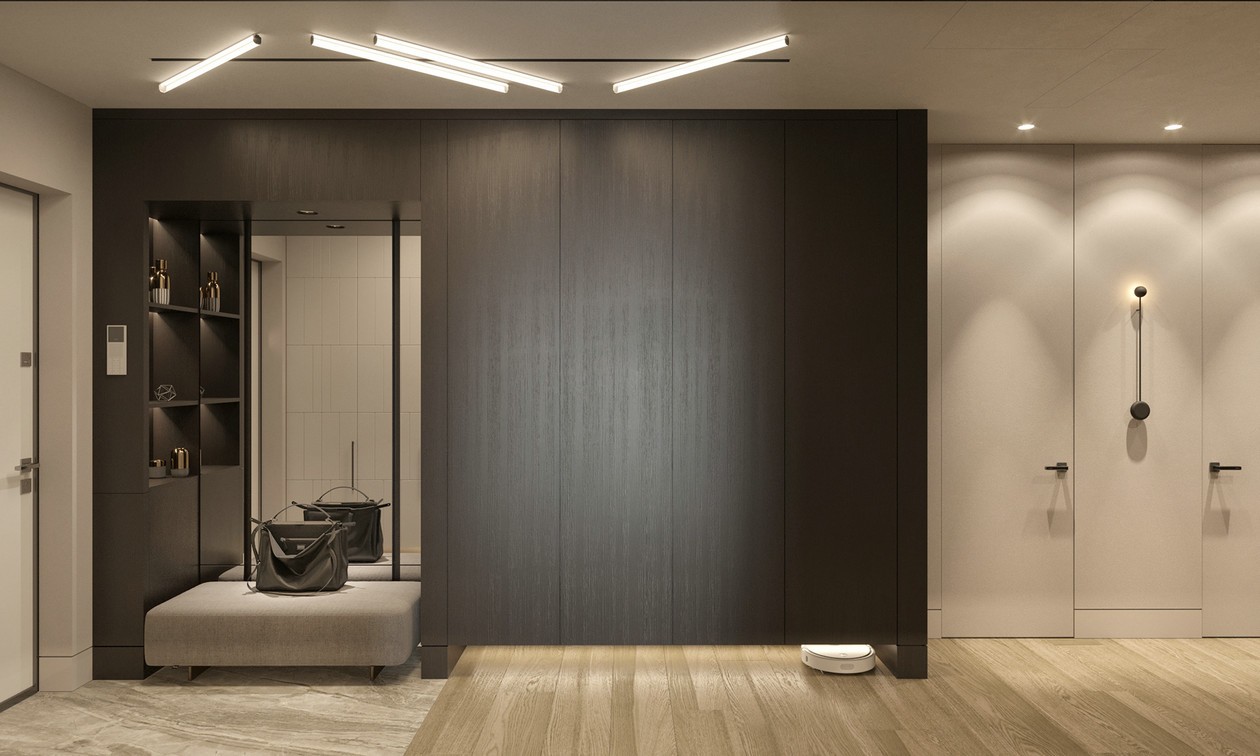 113㎡ 简约风公寓设计-0