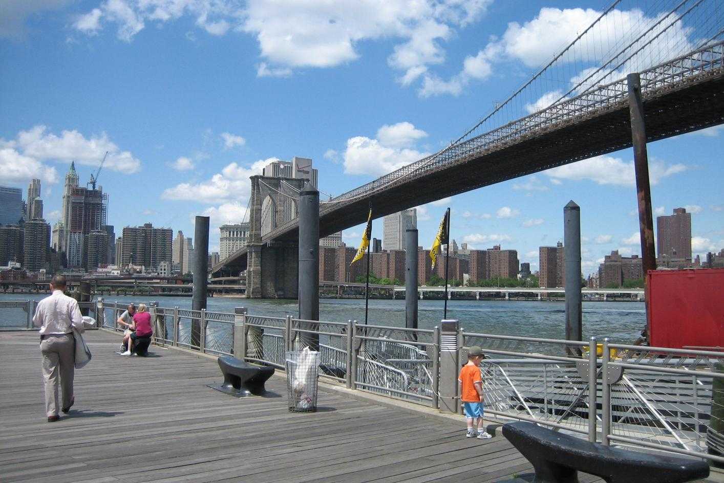 纽约布鲁克林大桥公园富尔顿渡轮登陆码头-8