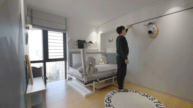 好酷!上海潮爸辣妈的92㎡Loft,后现代“悬浮”楼梯能做玄关能储物,大写的服气! 缤视智造-82