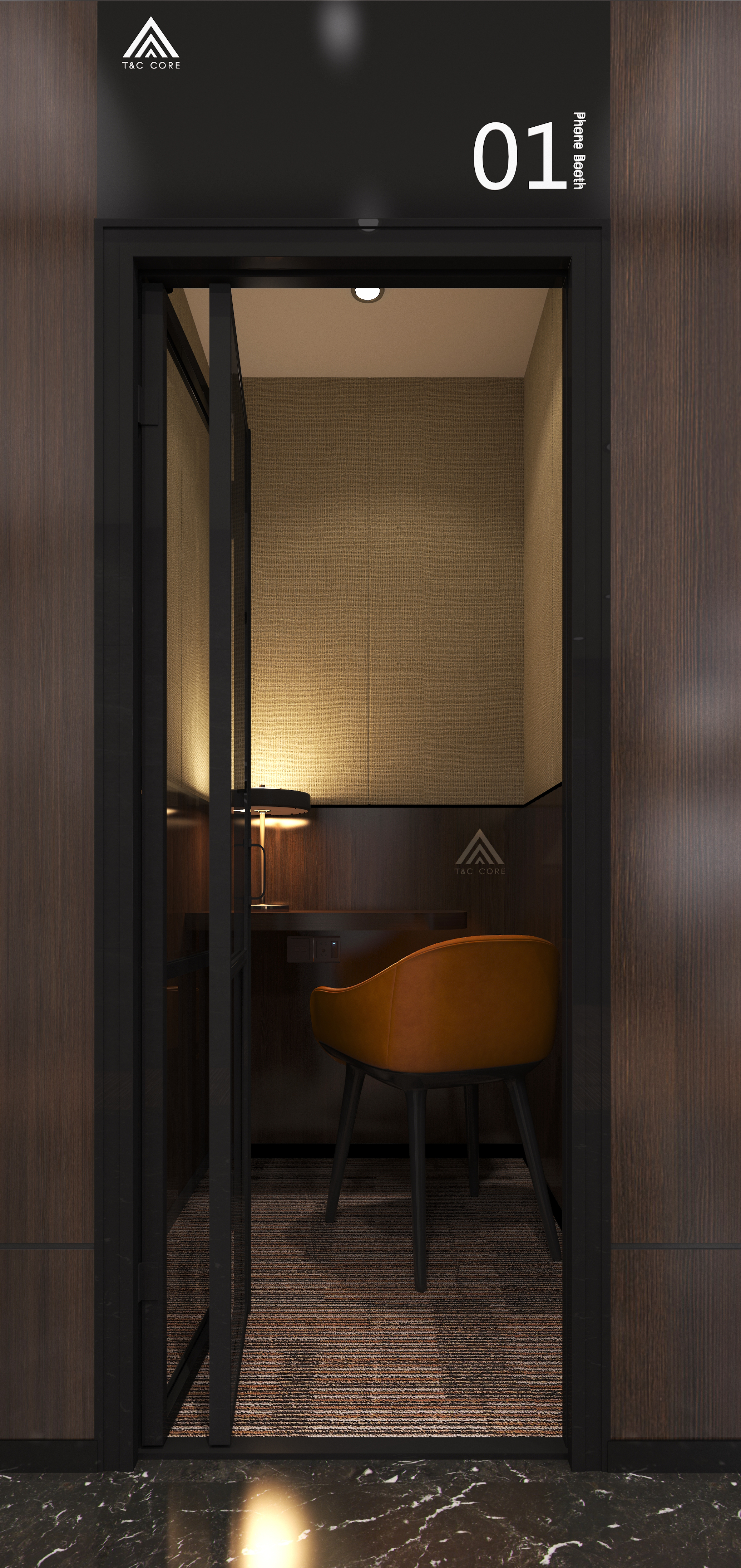 泰巢侨城坊联合办公 | 低调奢华的多功能办公空间-21