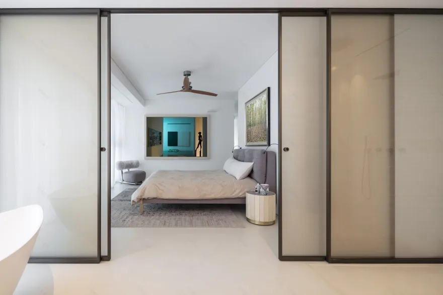 特拉维夫艺术收藏家公寓丨以色列特拉维夫丨Raz Melamed-48