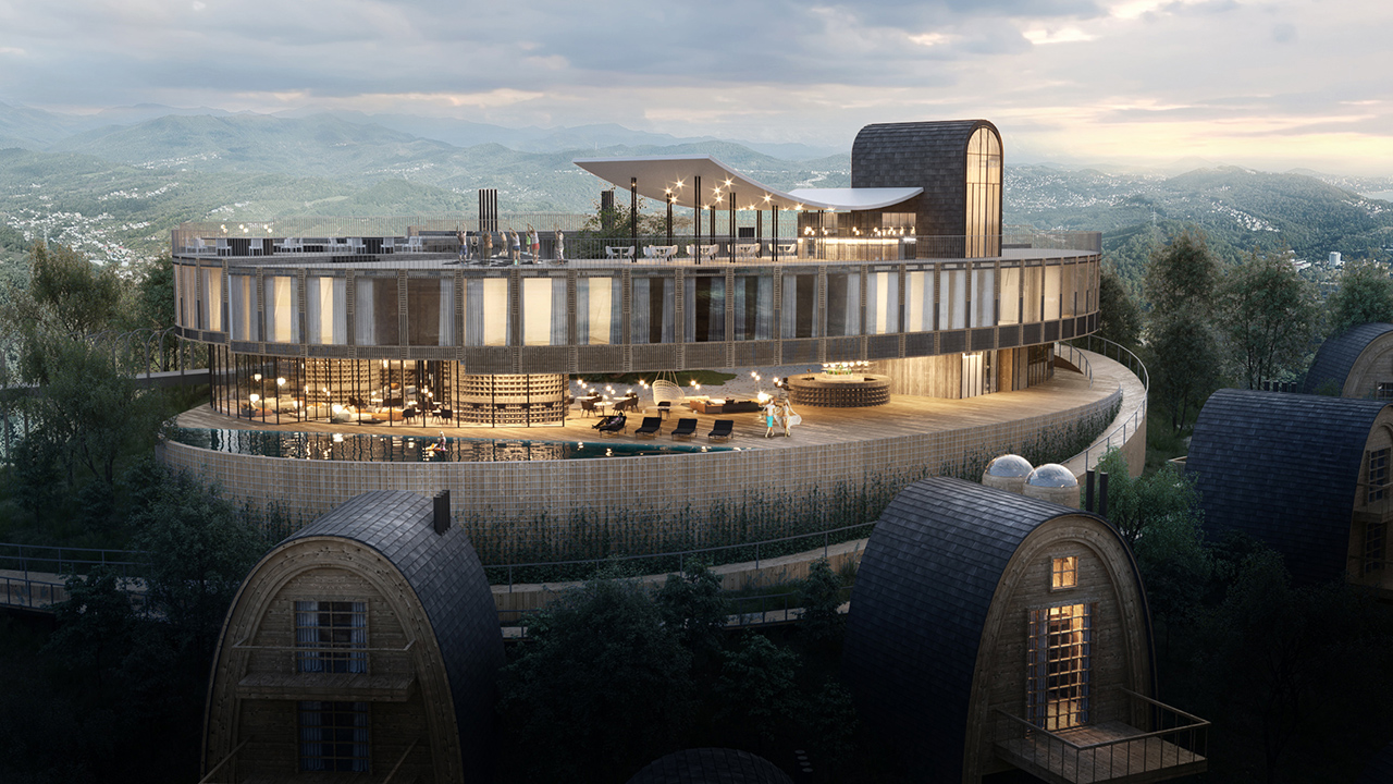 Megabudka（索契酒店综合体）丨俄罗斯克拉斯诺达尔丨Юлия Арнаутова等六人-37