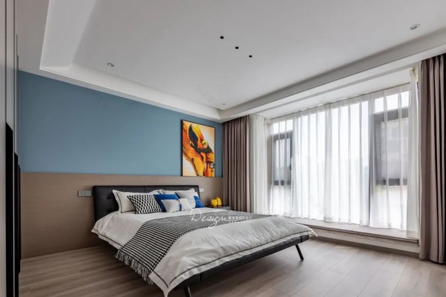 云康园简约中式设计丨紫苹果装饰集团-68