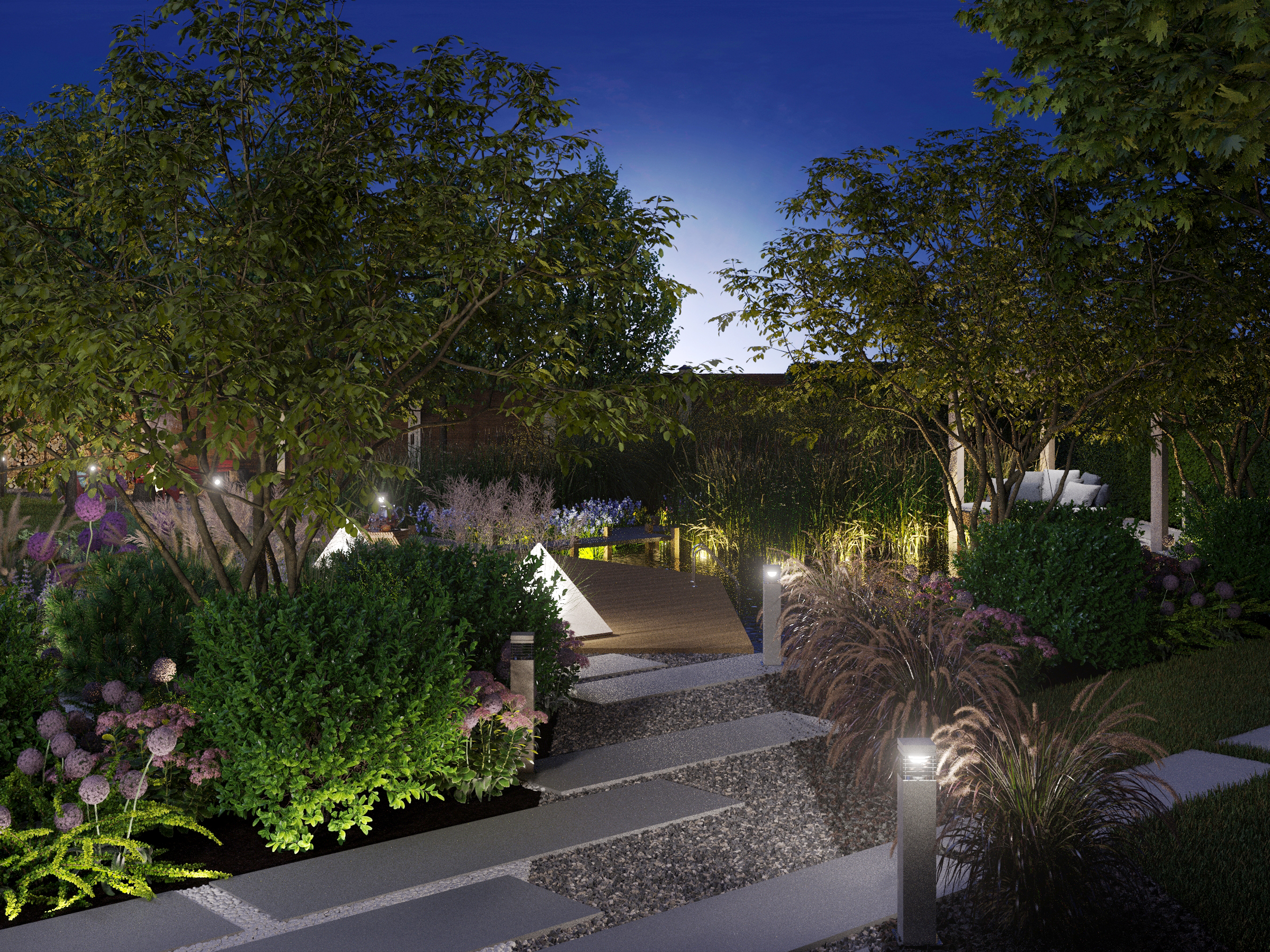 庭院景观设计丨ArtFlora 景观公司-7