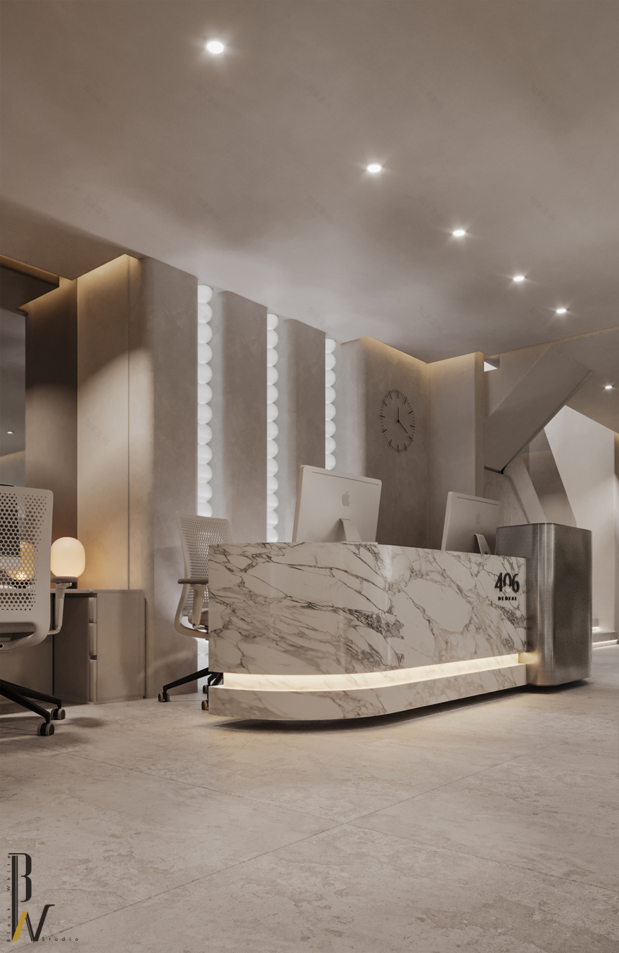 牙科诊所丨英国伦敦丨Black N White-22