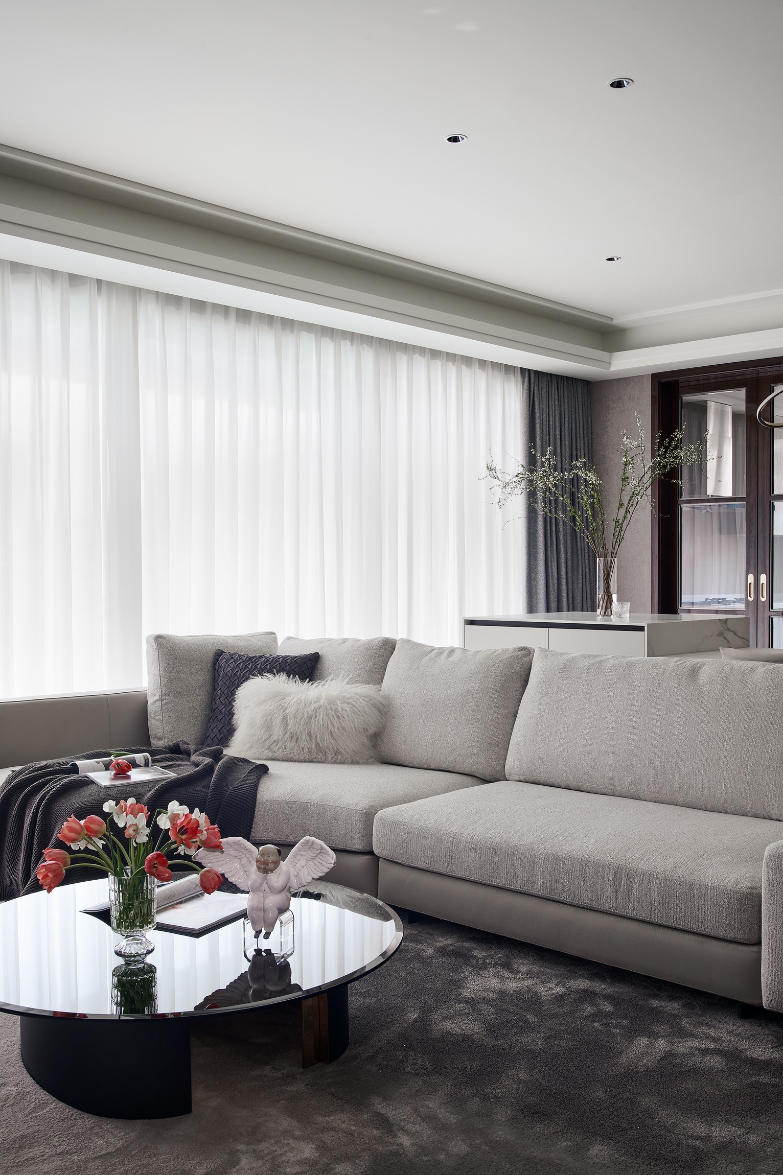 意式极简大平层私人订制丨中国杭州丨力设计-30