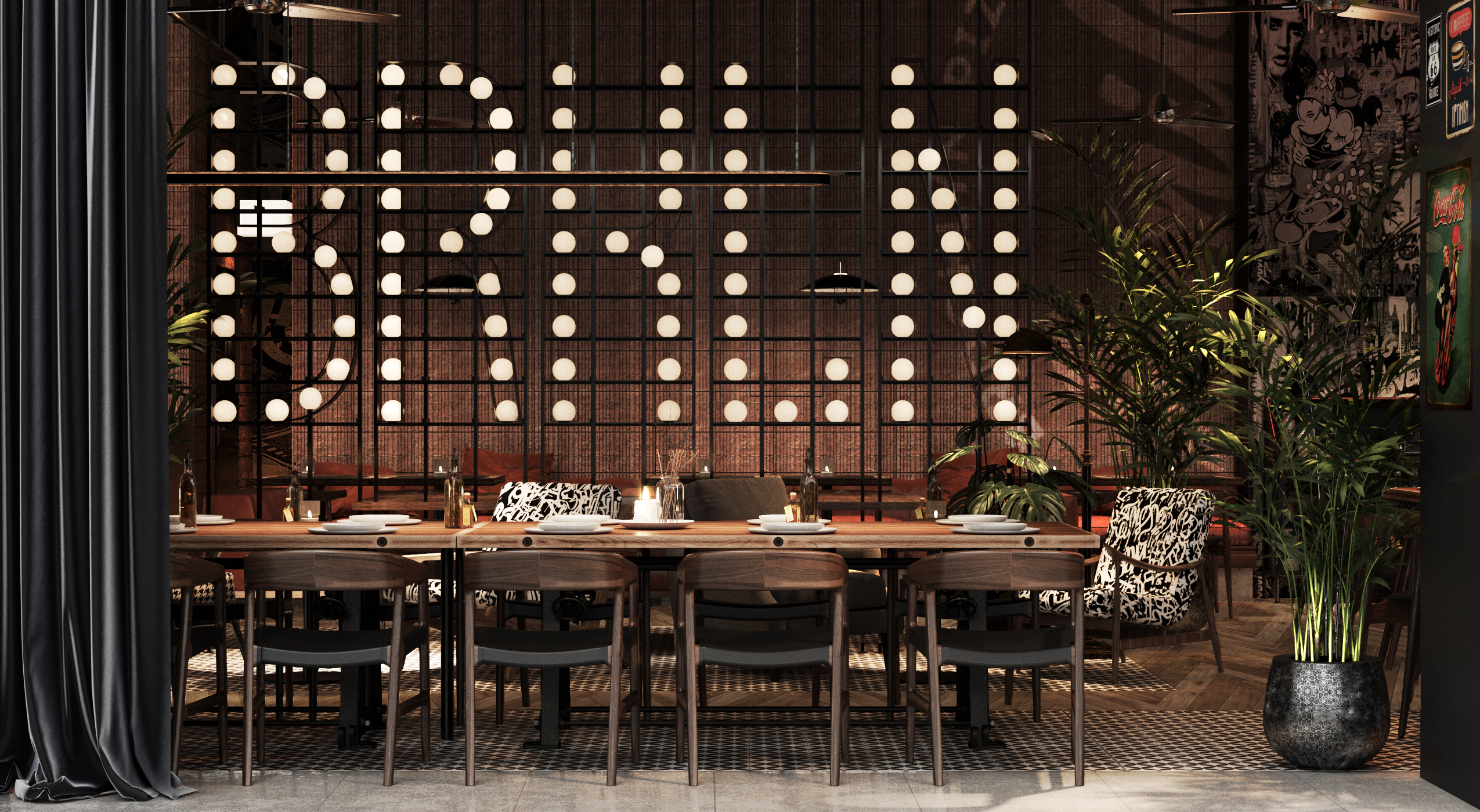 艾米莉·布鲁克林披萨丨乌克兰利沃夫丨BUREAU I KARASHETSKYY ARCHITECTS-11