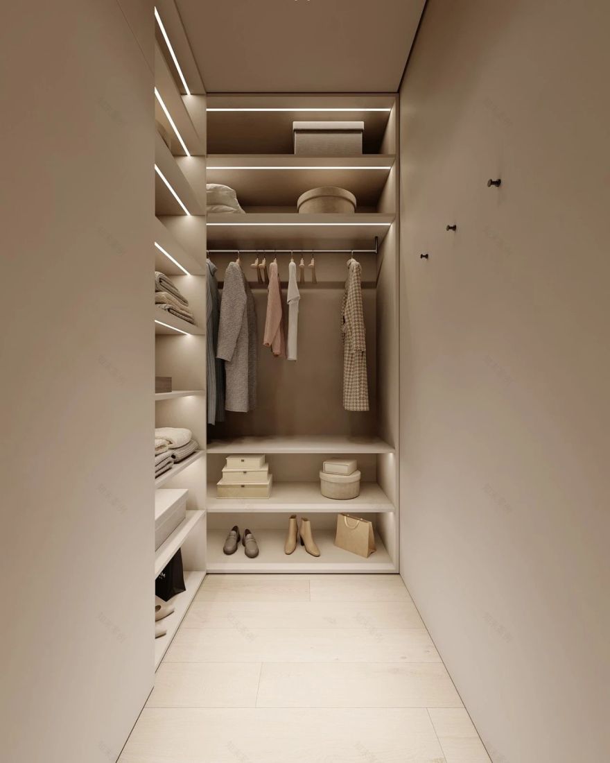 76㎡原木系奶油风极简空间设计丨哈萨克斯坦阿拉木图丨Ursa Studio-34