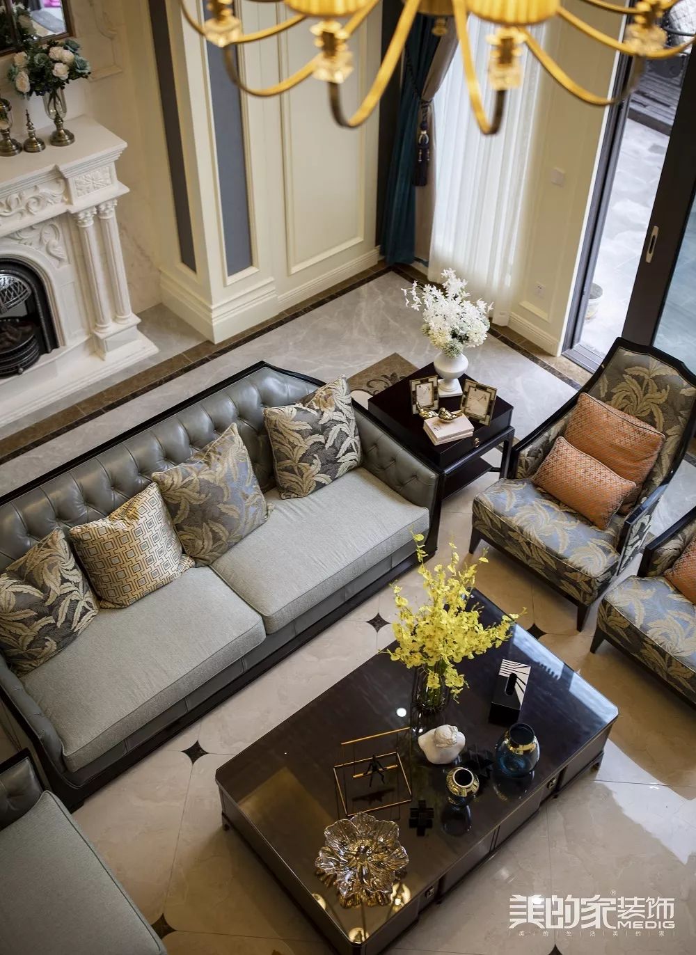 暖男标配的家 | 法式质感美式小清新混搭,打造 280㎡优雅生活空间-41