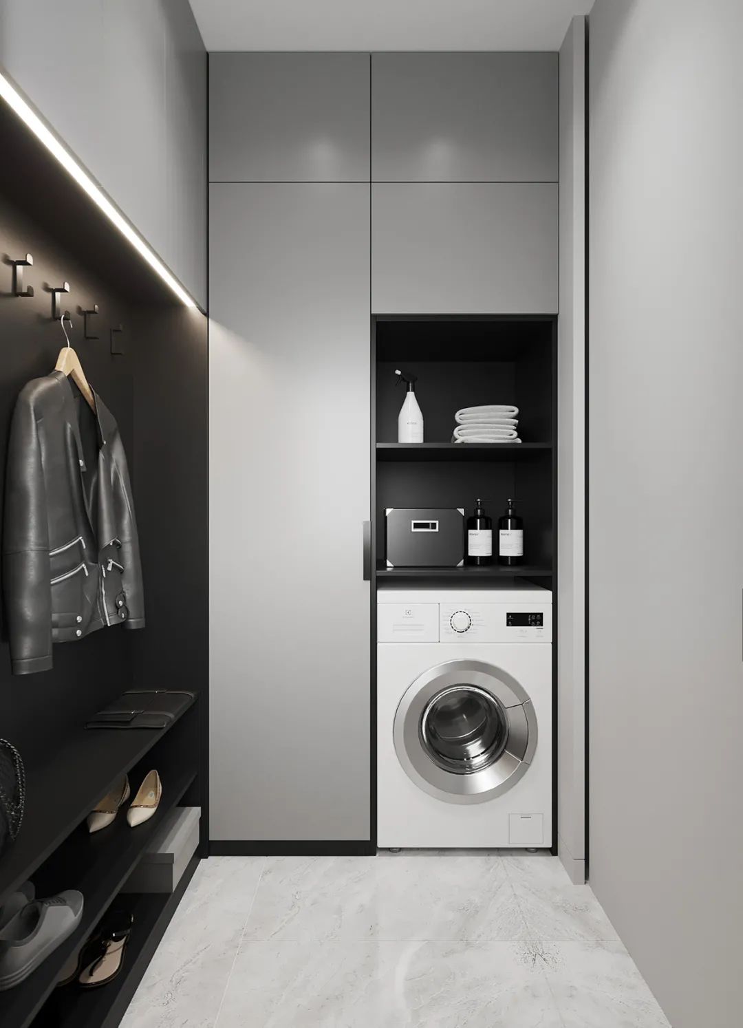 133 平复式装修设计丨Roomy Room-43