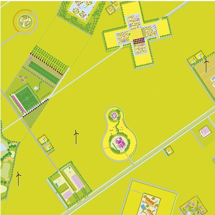 灵活自由的荷兰 Almere Oosterwold 城市规划-9