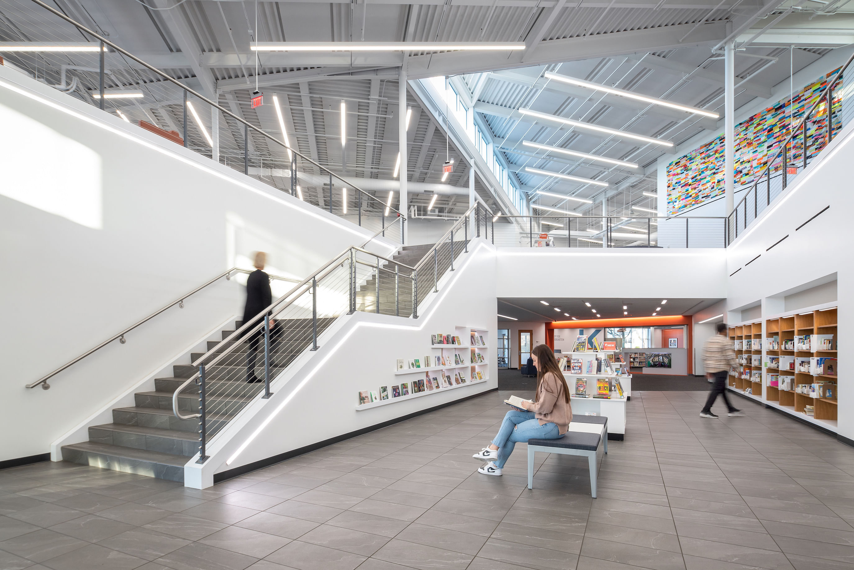 哥伦布大都会图书馆卡尔路分馆丨美国哥伦布丨Moody Nolan-35