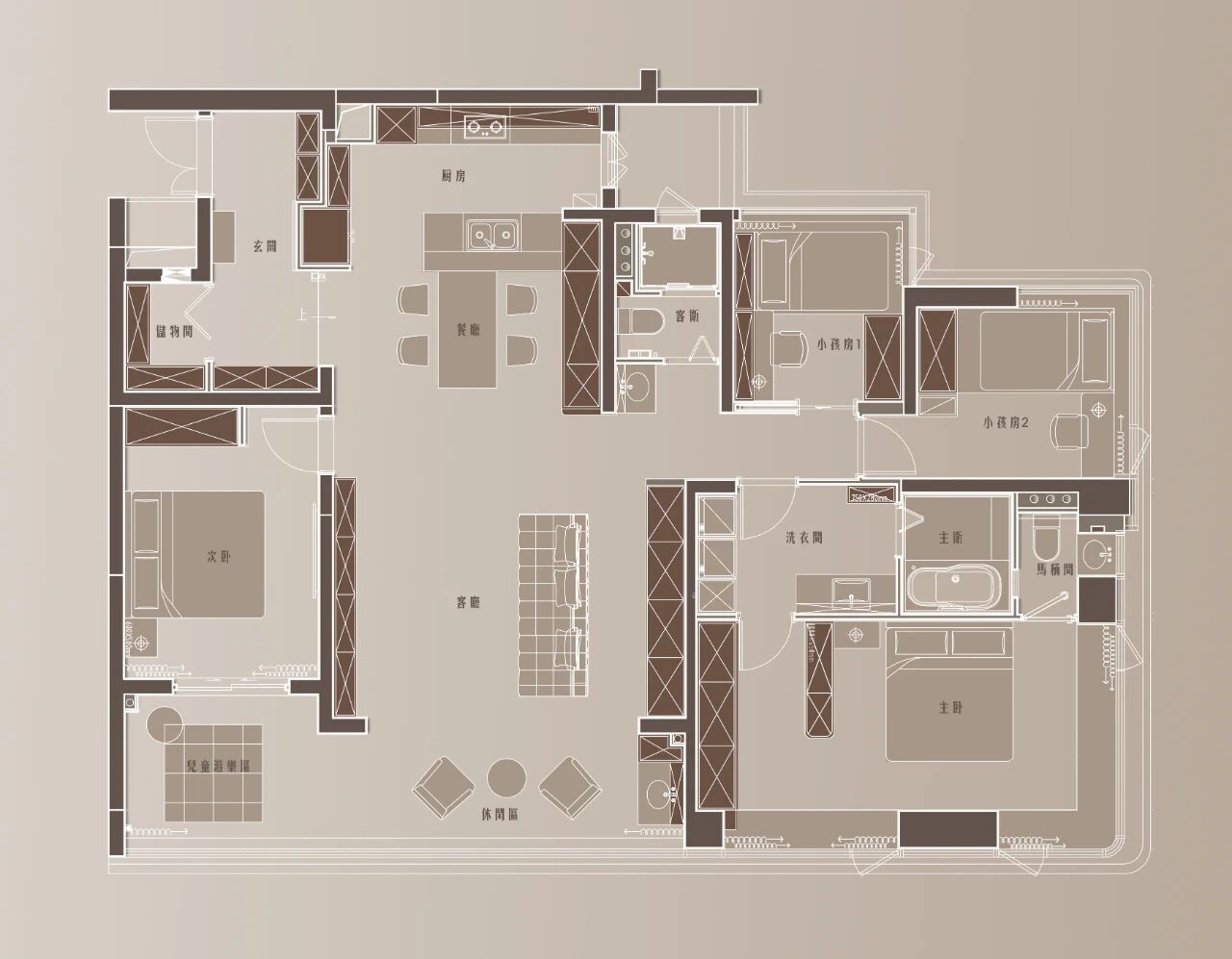 木与光的二重奏丨中国珠海丨隐之建筑空间设计-132