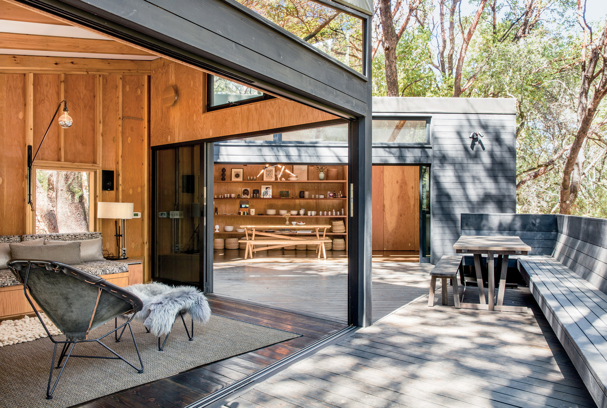 集合木屋「Forest House」丨美国加利福尼亚丨Envelope A+D建筑事务所及代表者道格拉斯·伯纳姆-11