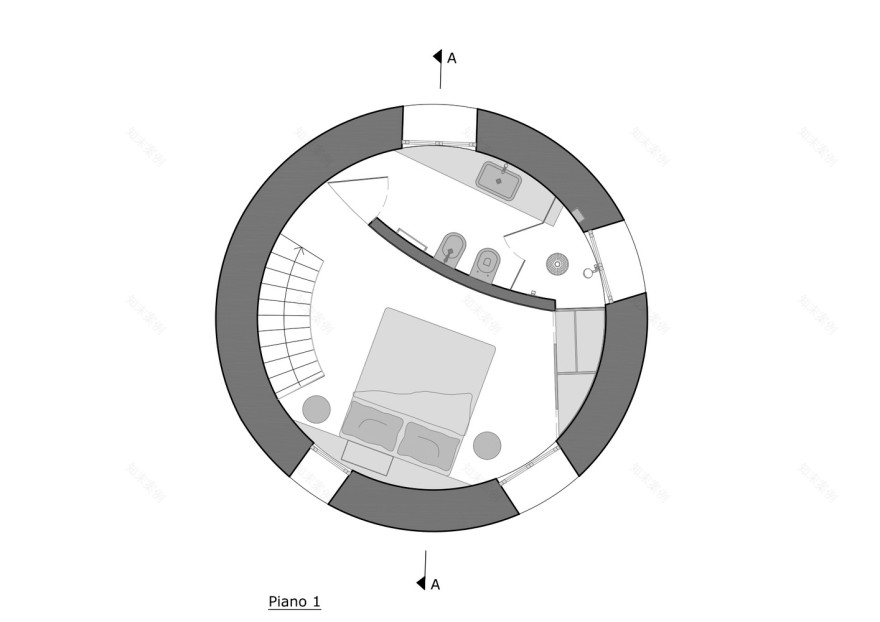 加尔达湖畔私人别墅 | 斯巴达式度假胜地-20